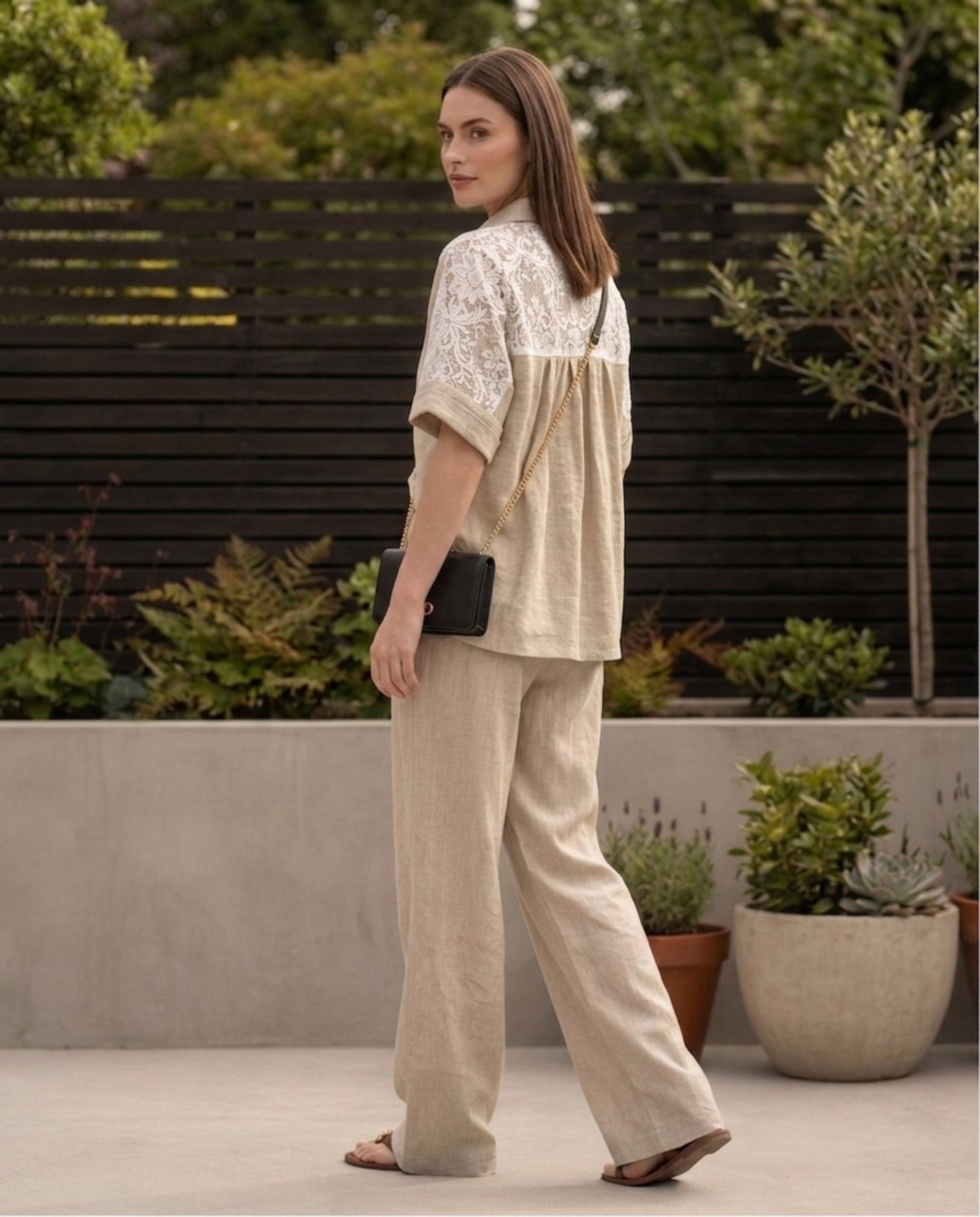 The Sonoma Lace-Trim Set