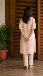 Starfish Mul Chanderi Kurta Set