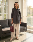 Ash Grey Relaxed Shirt