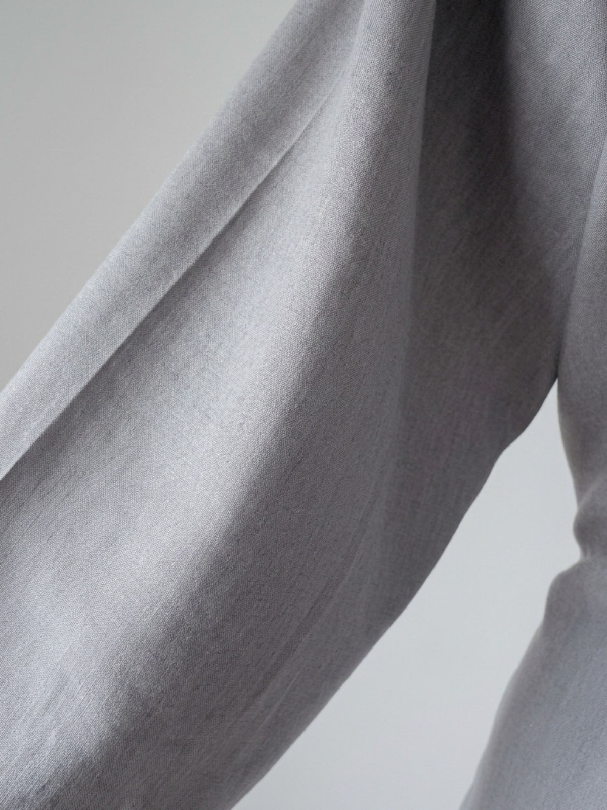 Slit-Front Tunic & Cocoon Pants