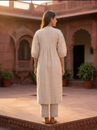 Sand Stripe Kurta Set