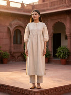 Sand Stripe Kurta Set