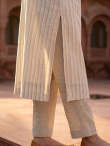 Sand Stripe Kurta Set